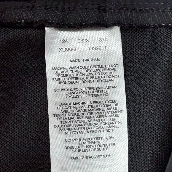 Columbia PFG Capri Pants Women Small Black Regular Fit Hiking NEW - Picture 12 of 13